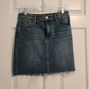 Hudson Jeans Denim Mini Skirt